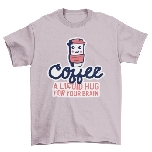 Coffee hug t-shirt