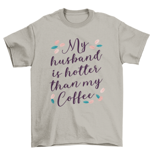 Husband coffee t-shirt